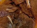 廣州酒家利口福 黑椒牛仔骨200g 方便菜早餐點(diǎn)心 加熱即食 腌制牛排骨  曬單實拍圖