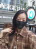 法·瑪莎 FAV MARTHA【德國耳保暖】口罩冬季女騎行高顏值防寒護耳透氣加厚毛絨保暖 黑科技納米升級款粉色 曬單實(shí)拍圖
