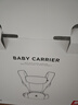 babycare腰凳嬰兒背帶多功能減震四季抱娃神器解放雙手透氣輕薄款卡斯爾灰 曬單實(shí)拍圖