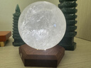 珍如意天然白色水晶球白水晶球擺件正品官方旗艦店原礦原石手工打磨公司 白色水晶球6cm（K9玻璃） 曬單實(shí)拍圖