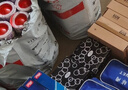 英輝（INVUI）臺(tái)球桿頭套黑8小頭桿頭帽斯諾克桌球桿槍頭桿咀 10mm100個(gè) 曬單實(shí)拍圖