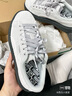 彪馬（PUMA）【厚底鞋】復古天鵝絨增高松糕鞋休閑鞋女PLATFORM406752 淺灰色-灰色-銀色-05 36 曬單實(shí)拍圖