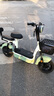 愛(ài)瑪電動(dòng)自行車(chē)歡樂(lè)豆遙控啟動(dòng)70km長(zhǎng)續(xù)航版48V16plus鉛酸電池輕便小巧電動(dòng)自行車(chē) 源彩木樨草綠 曬單實(shí)拍圖