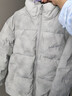 森馬（Semir）羽絨服男冬裝80絨子寬松立領(lǐng)外套時(shí)尚繡花暈染滿(mǎn)版潮107724113102 曬單實(shí)拍圖
