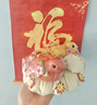 李記鴻福閏月祈福送父母安徽特產(chǎn)老雁饃阜陽面包大饅頭花燕燕子花饃饃禮盒 燕思親禮盒（送小燕子100g*2只） 曬單實拍圖