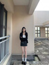 STELLA WEISZ厚底樂(lè )福鞋女一腳蹬秋季厚底單鞋粗跟黑色英倫風(fēng)小皮鞋2025年新款 黑色 35 (225mm) 曬單實(shí)拍圖