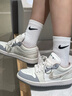 AJNIKERAIR NIKE莆田純原AJ1新款蛇年限定低幫板鞋男女潮流休閑運動(dòng)板鞋 Aj帆白 +有摩擦聲+關(guān)注店鋪送毒盒 38 曬單實(shí)拍圖