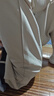 頂峰保羅（Dingfengbaoluo）西裝褲男春秋季商務(wù)正裝直筒休閑百搭修身抗皺九分褲AM503卡其30 曬單實(shí)拍圖