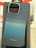 PITAKA適用蘋(píng)果iPhone16ProMax手機殼MagSafe磁吸凱夫拉芳綸碳纖維紋高級超薄上下包保護套月升 曬單實(shí)拍圖