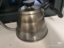 HARIO 日本不銹鋼滴濾式手沖咖啡壺細嘴云朵壺家用便攜高端款手沖壺VKB 不銹鋼細嘴壺600ml 曬單實(shí)拍圖