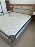 典雅大師真皮床雙人床現代簡(jiǎn)約婚床1.8米x2.0米主臥室大床高端大氣家用床 單床+九星太空棉床墊 1.8m*2m 框架結構 曬單實(shí)拍圖