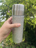 胖東來(lái)純鈦保溫杯茶水分離杯2025新款鈦杯泡茶杯男女士大容量高端水杯子 雪花銀500ml【99.7%純鈦覆層】 曬單實(shí)拍圖