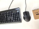 雙飛燕（A4TECH） KB-N9100有線(xiàn)鍵盤(pán)鼠標套裝臺式機電腦鍵鼠防水外設USB游戲商務(wù)辦公 KB-N9100雙USB接口 曬單實(shí)拍圖