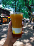 特美居奶茶杯一次性飲料杯500ml*20套 塑料咖啡杯帶蓋果汁杯子帶吸管 曬單實(shí)拍圖