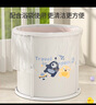 iuu一次性泡澡袋子家用浴桶加厚折疊洗澡圓桶塑料膜套兒童泡浴袋 【浴袋-20個(gè)裝】圓形浴桶 曬單實(shí)拍圖