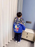 奧特曼衣服兒童套裝男童衣服加絨秋冬季新款中小童連帽外套帥氣兩件套潮 紅色 90 建議80-90cm1歲半-2歲 曬單實(shí)拍圖