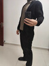 啄木鳥（TUCANO）針織開衫男春秋季新款男士薄款外穿休閑毛衣大碼男神上衣外套潮 黑色 2XL 【140-160斤】 曬單實拍圖