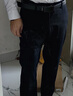 莊吉【輕奢桑蠶絲】休閑褲男士新款四季商務(wù)通勤抗皺透氣男褲長(zhǎng)褲子 曬單實(shí)拍圖