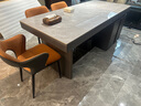 潮功夫巖板升降茶桌書(shū)桌兩用老板辦公桌輕奢現代陽(yáng)臺茶臺燒水壺一體桌 1.8米語(yǔ)音升降茶桌【中古風(fēng)】 曬單實(shí)拍圖