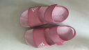 阿迪達(dá)斯（adidas）兒童涼鞋夏季男女大小童沙灘鞋  IH3634粉/白  曬單實(shí)拍圖