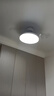 美的（Midea）風(fēng)扇燈一體LED照明餐廳臥室客廳燈三防護(hù)眼燈具熟睡風(fēng)包安裝 曬單實拍圖