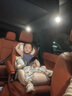 怡戈（Ekobebe）兒童安全座椅增高墊3-12歲大童車(chē)載汽車(chē)便攜式坐墊簡(jiǎn)易008X櫻花粉 曬單實(shí)拍圖