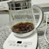 九陽（Joyoung）養(yǎng)生壺迷你玻璃花茶壺煮茶器 12大功能11檔溫度 0膠水恒溫電熱燒水壺1.5L 1506BQ 曬單實(shí)拍圖