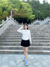 斯凱奇（Skechers）女鞋秋季緩震健步鞋厚底增高休閑運(yùn)動(dòng)鞋跑步鞋125641 灰色/淡紫色/GYLV 37 曬單實(shí)拍圖