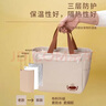 ToMill【采銷推薦】飯盒袋手提保溫袋加厚鋁箔防水帶飯包上班族便當包 曬單實拍圖