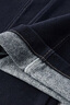森馬（Semir）牛仔褲女冬季分割抓毛拖地褲2025酷颯風(fēng)顯腿長(zhǎng)彎刀褲109725124008 曬單實(shí)拍圖