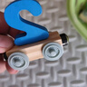 QZMTOY木質(zhì)磁力數(shù)字小火車玩具兒童益智汽車積木軌道幼兒男孩女1-3到6歲 曬單實(shí)拍圖