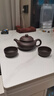 徐保國(guó) 【銷量10萬+】宜興紫砂壺手工茶壺節(jié)日禮物泡茶壺 紫泥仿古壺 徐保國(guó) 球孔 天道酬勤石瓢 曬單實(shí)拍圖
