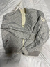 TOMMY HILFIGER【雙面穿】秋冬男女休閑美式學院棒球領飛行員夾克外套34451 米白色/印花AEF S （推薦：120-135斤） 曬單實拍圖