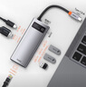 倍思拓展塢Type-C擴展塢充電器USB3.0千兆網(wǎng)口轉接頭HUB分線(xiàn)轉換器PD充電通用雷電4蘋(píng)果華為電腦 曬單實(shí)拍圖