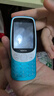 諾基亞（NOKIA）3210 4G 移動(dòng)聯(lián)通電信廣電全網(wǎng)通 2.4英寸雙卡雙待 直板按鍵學(xué)生功能機(jī)備用手機(jī) 藍(lán)色 曬單實(shí)拍圖
