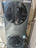 海爾（Haier）洗衣機(jī)洗烘套裝12公斤【國家補(bǔ)貼 · 疊黛和美H9】直驅(qū)變頻+雙擎熱泵 Y12BLD12U1 一級能效 【12公斤洗護(hù)烘集成】全流程除菌螨 曬單實拍圖