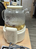小熊（Bear）全玻璃養(yǎng)生壺 養(yǎng)生杯 辦公室多功能?chē)鸂t煮茶花茶壺0金屬全玻璃壺體恒溫壺水壺電熱燒水壺 YSH-P10R8【全玻璃壺體】 1L 配濾網(wǎng) 曬單實(shí)拍圖