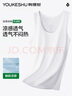有棵樹男士背心內(nèi)穿跨欄運(yùn)動(dòng)冰感棉質(zhì)健身吊帶棉感打底汗衫潮流夏季 曬單實(shí)拍圖