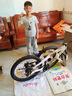 喜德盛青少年兒童自行車(chē)小王子24寸禧瑪諾7速X6內走線(xiàn)車(chē)架 機械碟剎 黑/銀 曬單實(shí)拍圖
