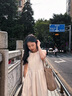 樂卡利白色連衣裙女法式2025夏季新款茶歇小個子無袖背心裙氣質(zhì)顯瘦裙子 圓領(lǐng)背心連衣裙【奶杏色】 S 80-95斤 曬單實拍圖