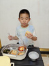 雙槍（Suncha）鈦健康飯盒小學(xué)生上班族可微波爐比316好不銹鋼餐盒1.5L配保溫袋 曬單實拍圖