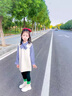 松貝熊兒童馬丁靴女鞋秋冬季2025新款公主風(fēng)靴子寶寶襪靴單靴軟底增高 米白色【軟底踩屎感】 27 曬單實拍圖