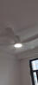 雷士（NVC）LED照明風扇燈開葉吊扇燈北歐客廳餐廳1級能效全光譜護眼包安裝 曬單實拍圖