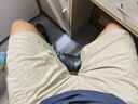 Wassup Sohot短褲男夏季冰絲涼感工裝褲男潮流休閑五分褲 卡其色 3XL 曬單實拍圖