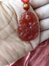 施華索尼亞天然紅瑪瑙十二生肖吊墜蛇?；⑼谬堧u男女項(xiàng)鏈玉佩掛件護(hù)身符 生肖屬虎（配掛繩） 曬單實(shí)拍圖