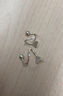 Lnieer999足銀魚尾耳釘養(yǎng)耳洞女款2025新款螺絲擰扣耳環(huán)輕奢高級感耳飾 999足銀愛心螺旋耳釘（一對） 曬單實(shí)拍圖