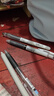 百樂(lè )（PILOT）P500黑色中性筆簽字筆水筆0.5直液式走珠筆文具套裝辦公用品刷題筆高顏值學(xué)生考試筆 5支裝 曬單實(shí)拍圖