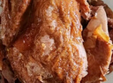 德州扒雞正宗山東特產(chǎn)熟食臘味鹵味燒雞開袋即食五香精選童子雞500g1斤 曬單實(shí)拍圖