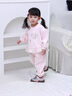mlgt kids童裝女童衛衣套裝2025春秋新款兒童洋氣兩件套寶寶秋款衣服 粉色 120 曬單實(shí)拍圖