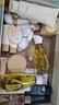 袋鼠媽媽準(zhǔn)孕婦護膚品補水保濕潔面水乳面霜專用小麥4件套送媽媽七夕禮盒 曬單實拍圖